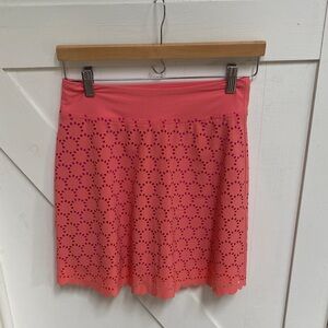 Title Nine Pink Eyelet Women's Skort